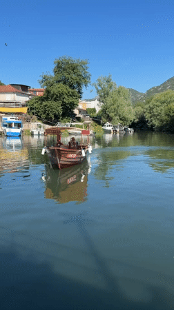 Morning boat activity recorded on Montenegro waterways