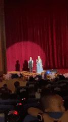Kindergarten graduation day at Country Garden Silver Beach, Huizhou