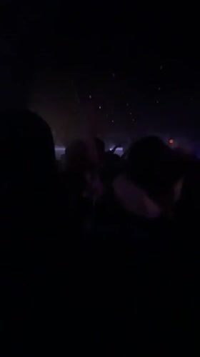 Late night club scene captured in Paris