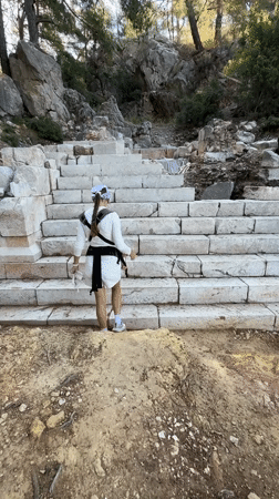 Hiking ancient ruins and pine trails in Fethiye