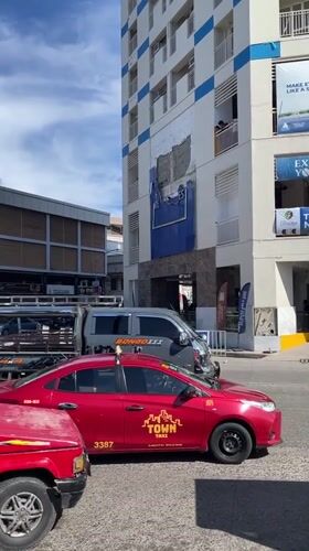 Morning scenes documented across Davao City commercial districts