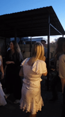 Evening karaoke party with hookah and celebrity masks in Bulgakovo