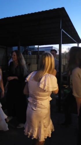 Evening karaoke party with hookah and celebrity masks in Bulgakovo