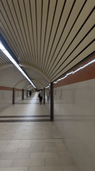 Sofia resident documents sunset walk through tunnels and city streets