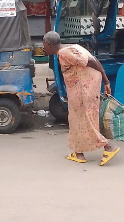 Daily street life documented in Nigerian towns during afternoon