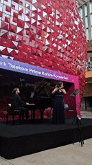 Classical duo performs at Turk Telekom concert series in Istanbul