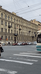Everyday street life documented in Saint Petersburg