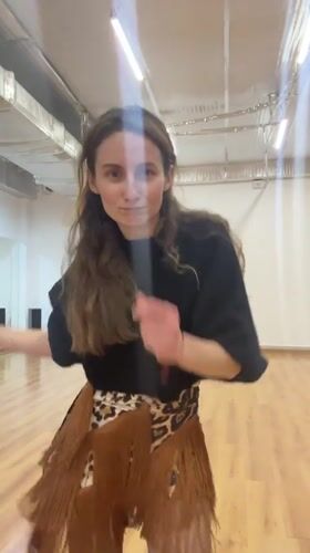 Dance studio activity captured in Kryvyi Rih, Ukraine