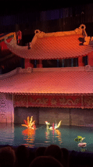 Water puppet show and Hoan Kiem evening in Hanoi