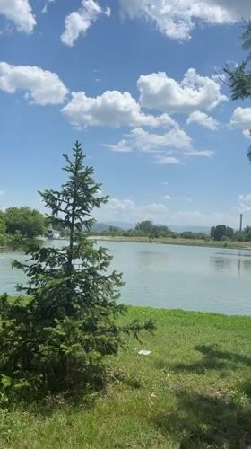 Peaceful morning scenes captured at Pazardzhik park and lake