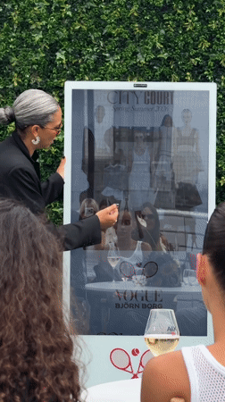 Vogue x Björn Borg fashion event unfolds outdoors in Amsterdam