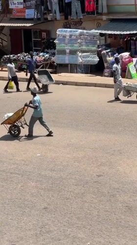Daily street life documented in Bukuru, Nigeria