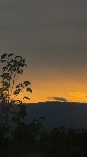 Sunset fades over Blagoevgrad and its mountain backdrop