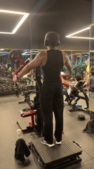 Morning workout session recorded at Denpasar gym