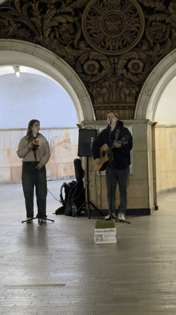 Daily life scenes documented across Moscow transit and streets