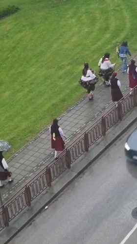 Folk festival and controversial sculpture observed in Gabrovo, Bulgaria