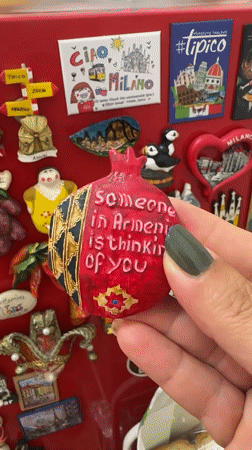 Milan resident documents kitchen activities and cultural items