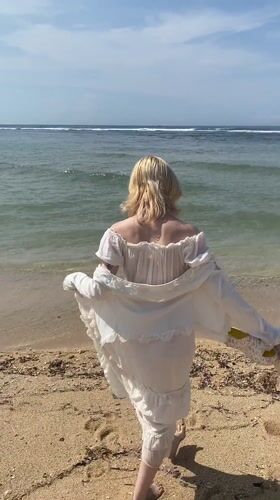 Everyday beach life documented in Nusa Dua resort area