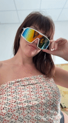Silly sunglasses content session in Isola delle Femmine, baby included