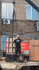 Cargo loading operation documented at Vladivostok logistics yard