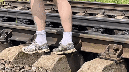 Exploring a quiet, overgrown railway corridor in Bila Tserkva