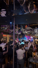 Sofia nightlife and modern venues documented during evening hours