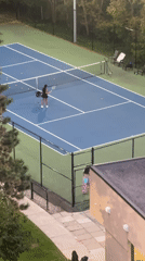 Evening tennis and a DIY gas setup in Markham