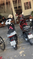 Early morning cafe culture documented in Nha Trang Vietnam
