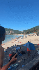 Morning life documented across Budva's beaches and streets