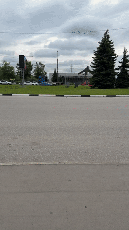 Tourist documents Soviet jet memorial, charity bottle cap drive