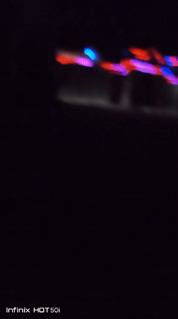 Person observed on illuminated street in Sabon Tasha, Nigeria