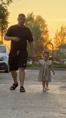 Everyday moments captured across Chaikovsky during sunset hour