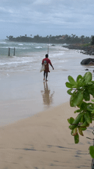 Early morning beach scenes captured along Sri Lanka's southern coast