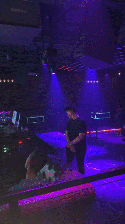 Nightclub Scene Captured at Aura Club in Kuala Lumpur