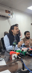 Officials hold press conferences in Quetta, Pakistan