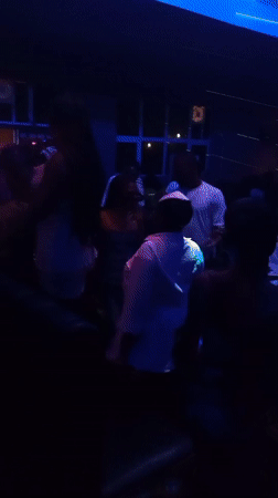 Late night party scene captured at Lokoja nightclub venue
