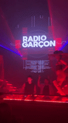 Radio Garçon club night in full swing, North Kuta