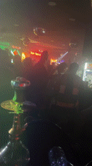 Nightlife scene captured at Gwarinpa hookah lounge
