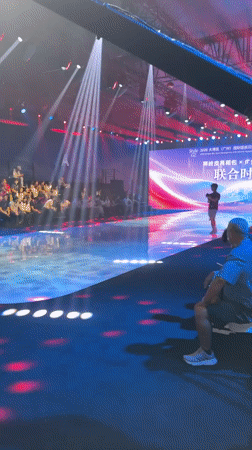 Fashion trade show documented at Guangzhou exhibition center