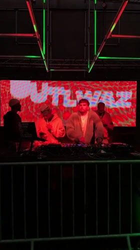 DJ group performs at OUTLAWZ event in Paris