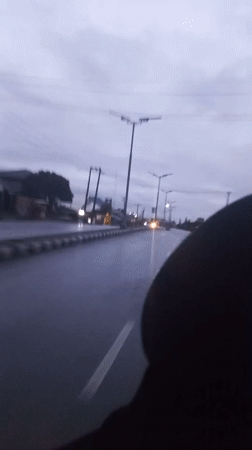 Early morning rain creates slick road conditions in Lokoja