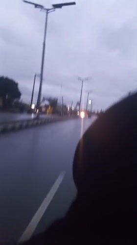 Early morning rain creates slick road conditions in Lokoja