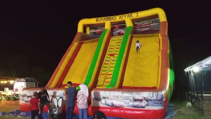 Night fair in full swing across two Indonesian towns