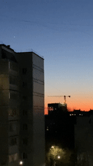 Domestic life moments captured across Chaikovsky, Russia evening hours