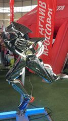 Robot exhibition draws crowds to Kazan indoor venue