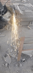 Metal cutting work observed in Karnobat workshop