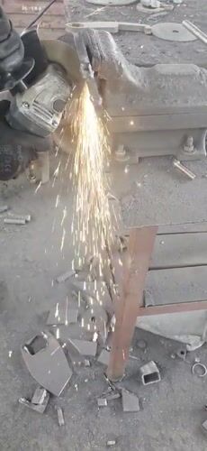 Metal cutting work observed in Karnobat workshop