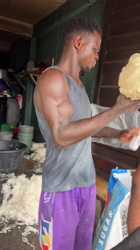 Morning market activity and work scenes documented in Nkpor