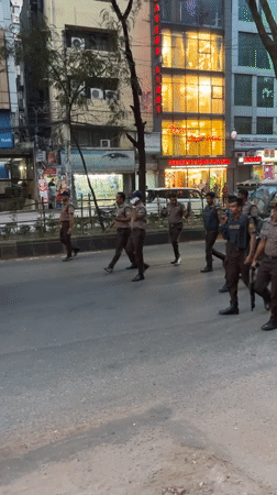 Daytime protest documented on Dhaka streets June 4