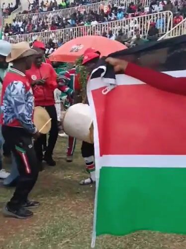 Stadium hosts track race and cultural performance in Nairobi